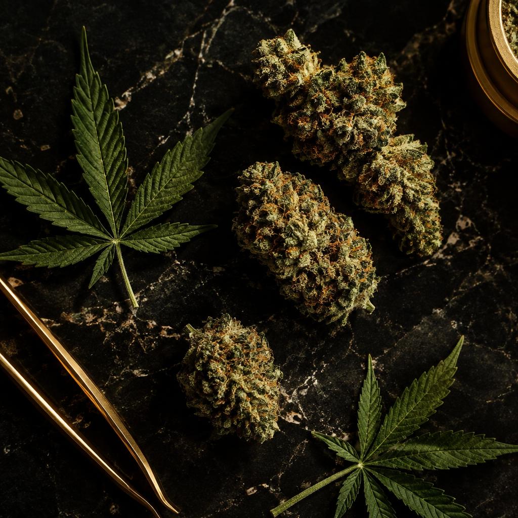 Fleurs — Sélection à la main, Maison du cannabis